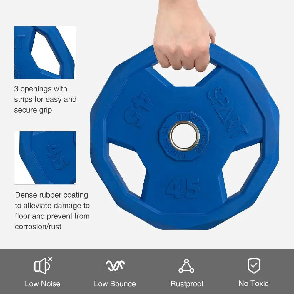 2-Inch Rubber Coated Grip Plate