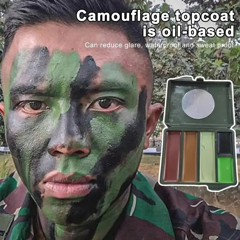 Camouflage Oil Face Paint
