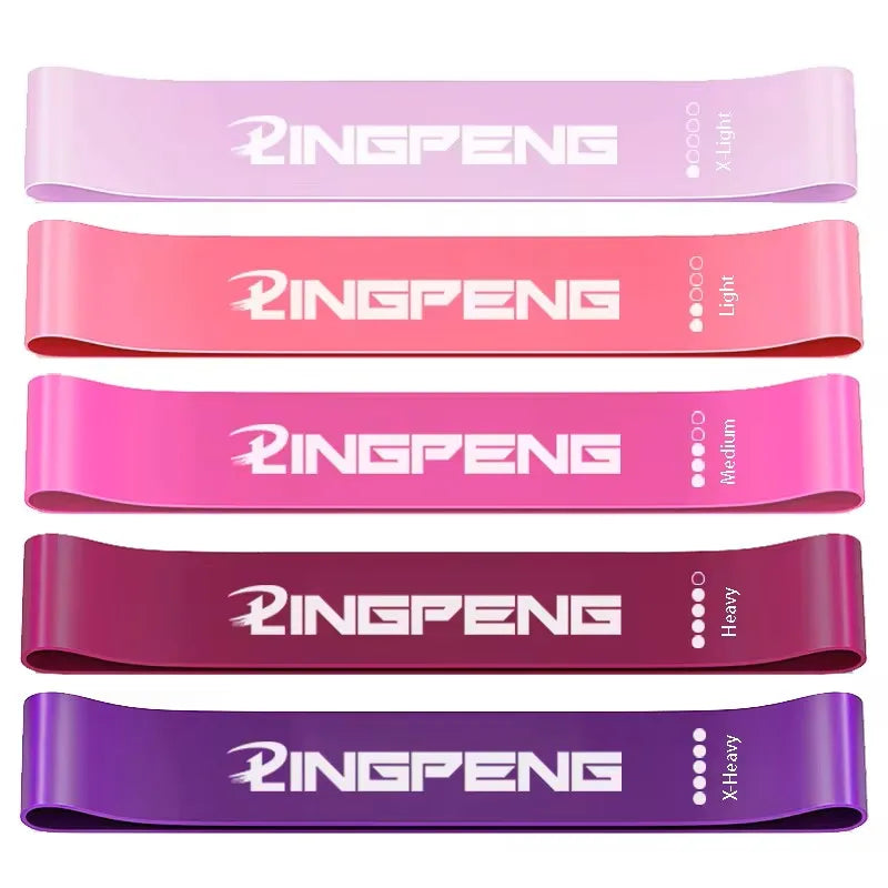 5pcs Fitness Resistance Bands Set