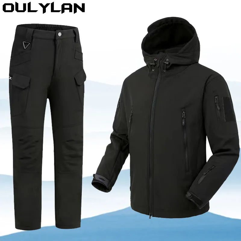 Waterproof Autumn Tactical Jacket Set