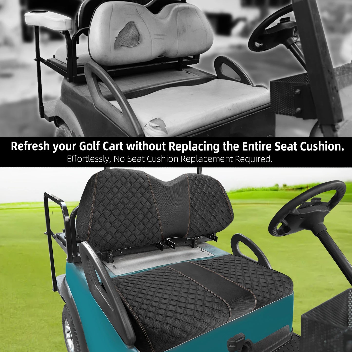 Golf Cart Seat Covers Fit for Club Car Precedent