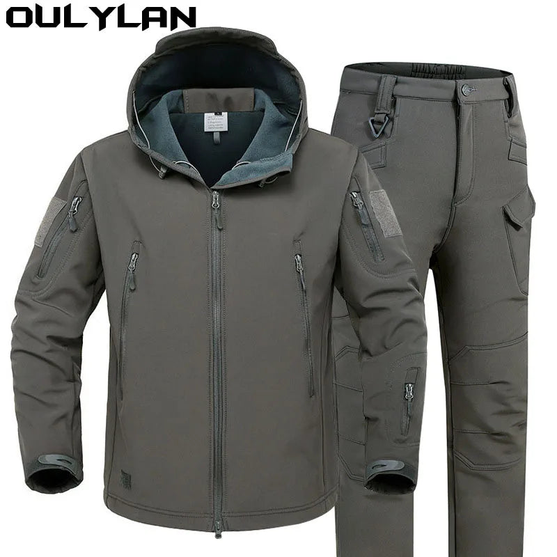 Waterproof Autumn Tactical Jacket Set