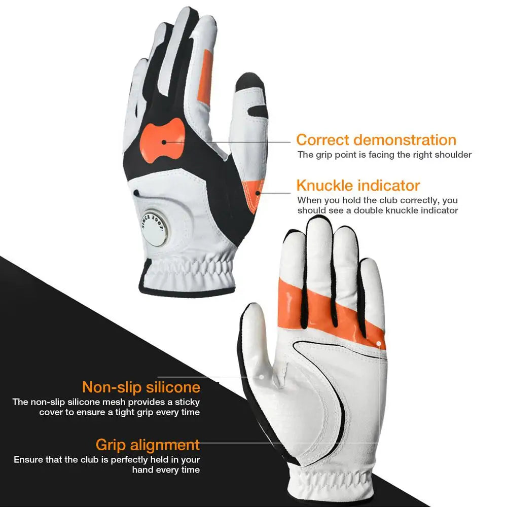 Grip Training Golf Glove For Men