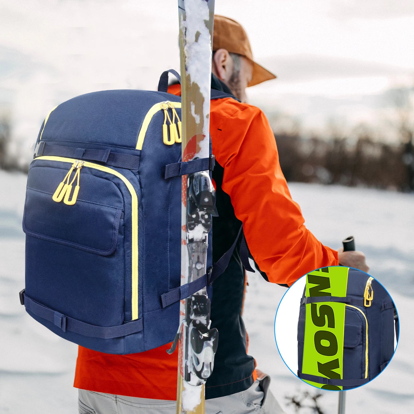 Backpack for Ski Accessories
