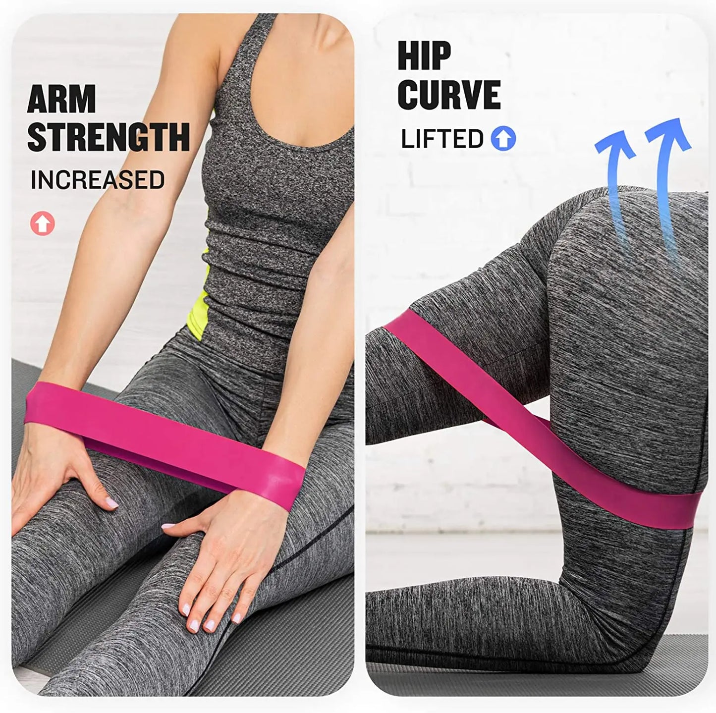 5pcs Fitness Resistance Bands Set