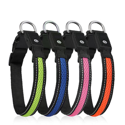 Reflective Flashing Glow Collar for Dogs