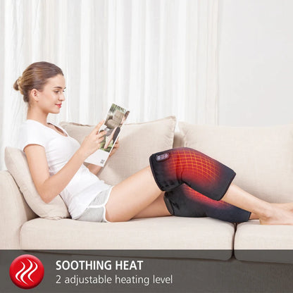 Heated Knee Brace with Vibration Massager