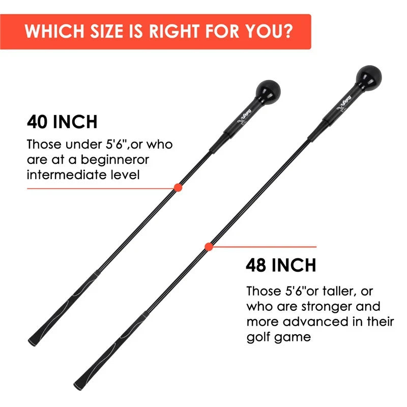 Golf Swing Trainer Warm-Up Stick Golf Swing Trainer Aid