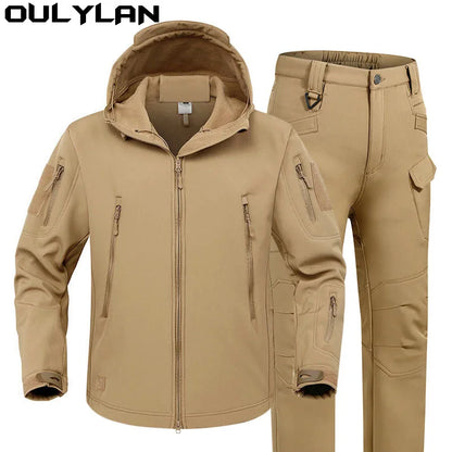 Waterproof Autumn Tactical Jacket Set