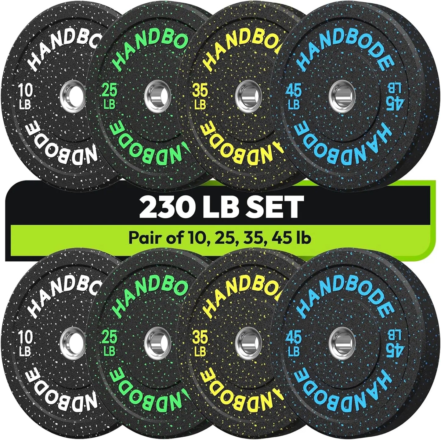 High Bounce Bumper Weight Plate