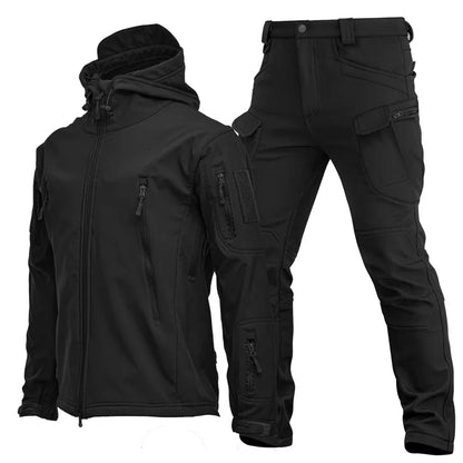 Outdoor Tactical Fleece Jacket Set