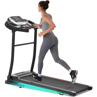 Electric Folding Treadmill with Speakers