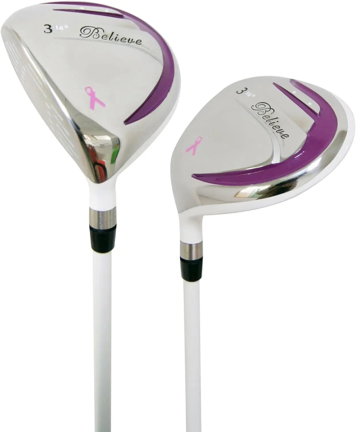 Purple Left Handed Golf Set