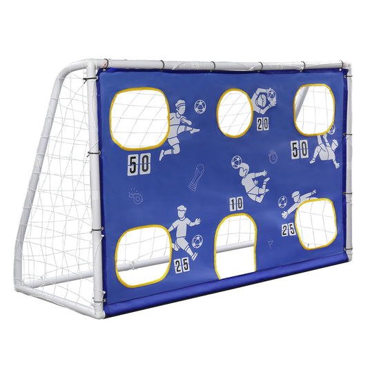 Kids 3 In 1 Portable Folding Soccer Training Goal