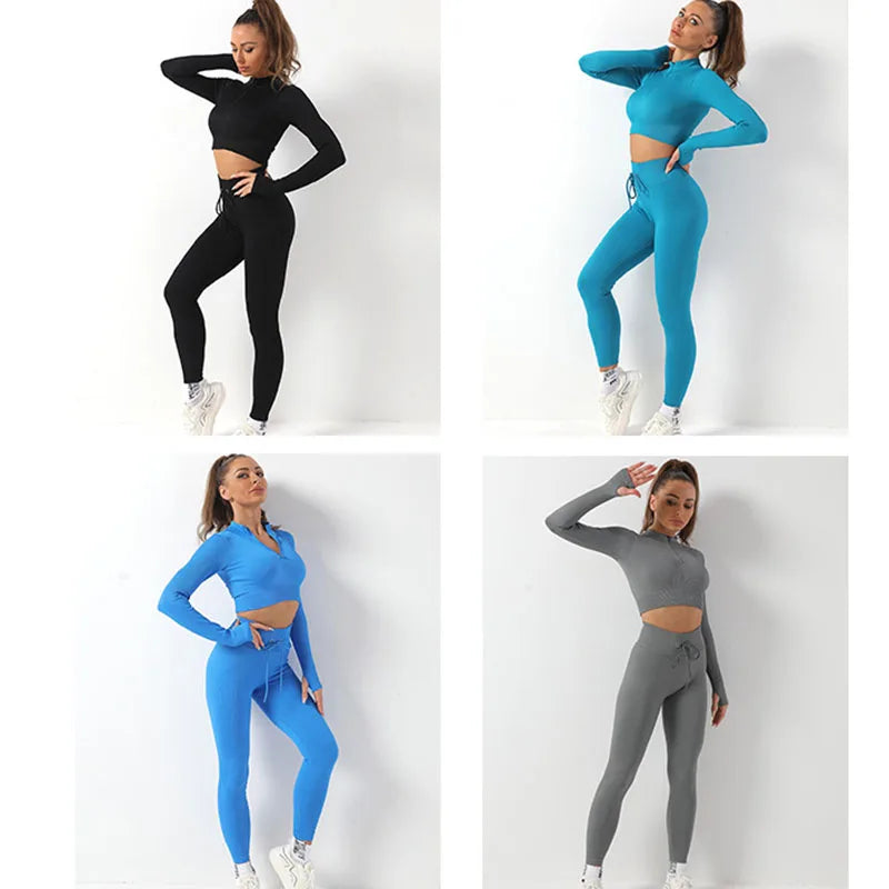 Yoga Long Sleeve and Legging set