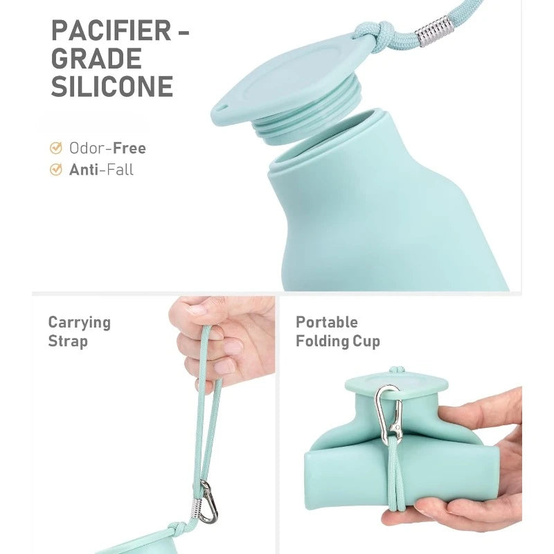 Foldable Silicone Travel Water Bottle