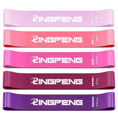 5pcs Fitness Resistance Bands Set
