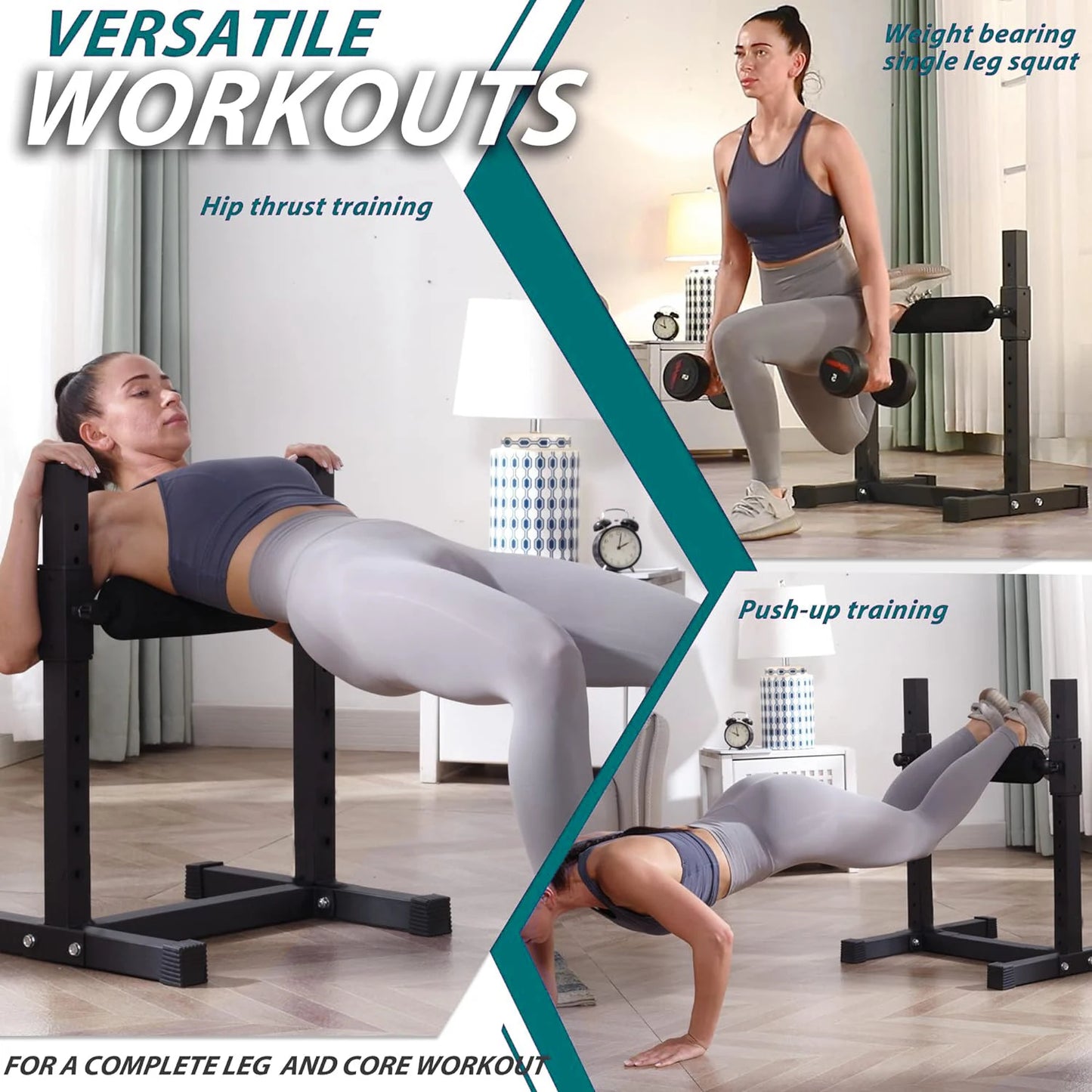 Split Squat Stand for Leg Strength Training