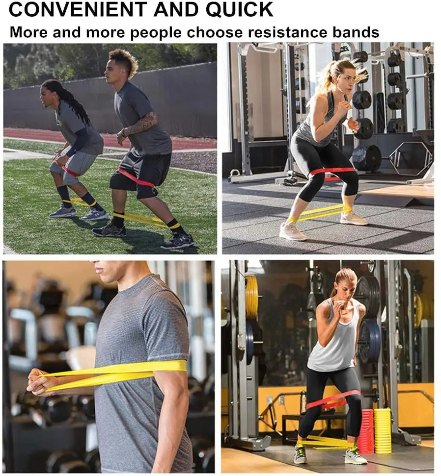 5pcs Fitness Resistance Bands Set