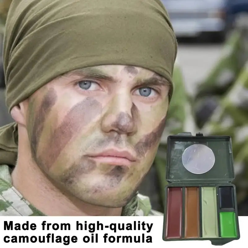Camouflage Oil Face Paint