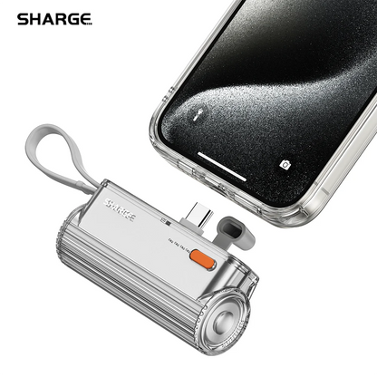 Mini Power Bank Portable Charger for iPhone or Samsung
