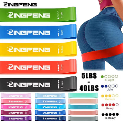 5pcs Fitness Resistance Bands Set