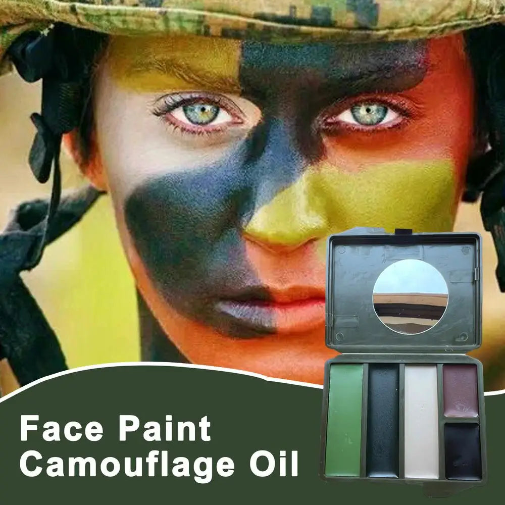 Camouflage Oil Face Paint