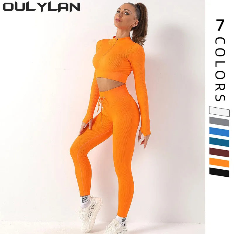 Yoga Long Sleeve and Legging set