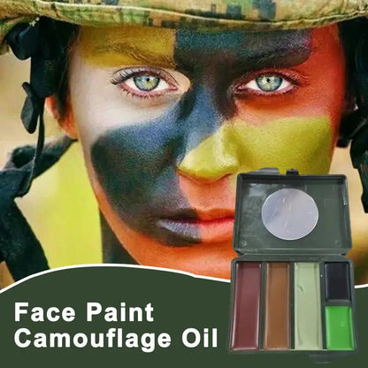 Camouflage Oil Face Paint