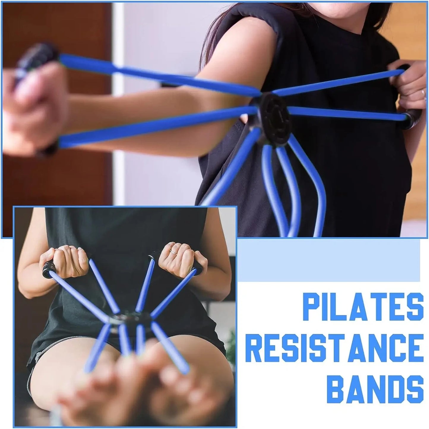 Resistance Band Cross Loop with Comfort Grips