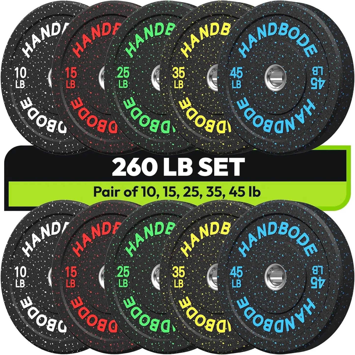 High Bounce Bumper Weight Plate