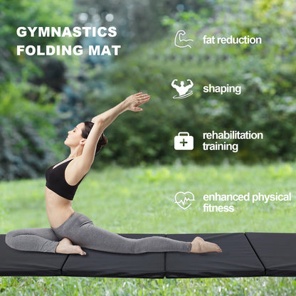 4-Fold Folding Mat With Carrying Handles