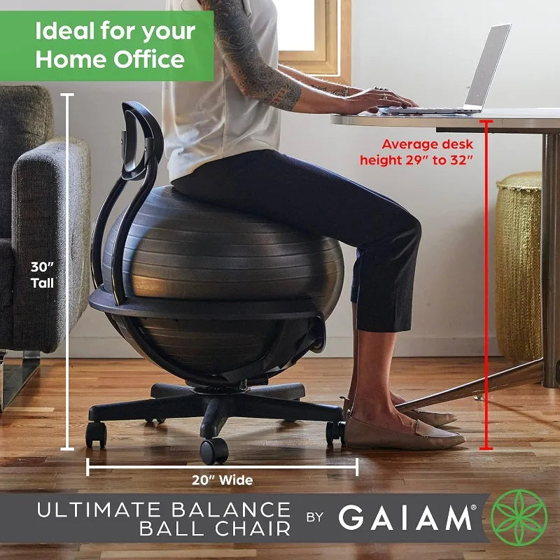 Ultimate Balance Ball Ergonomic Chair