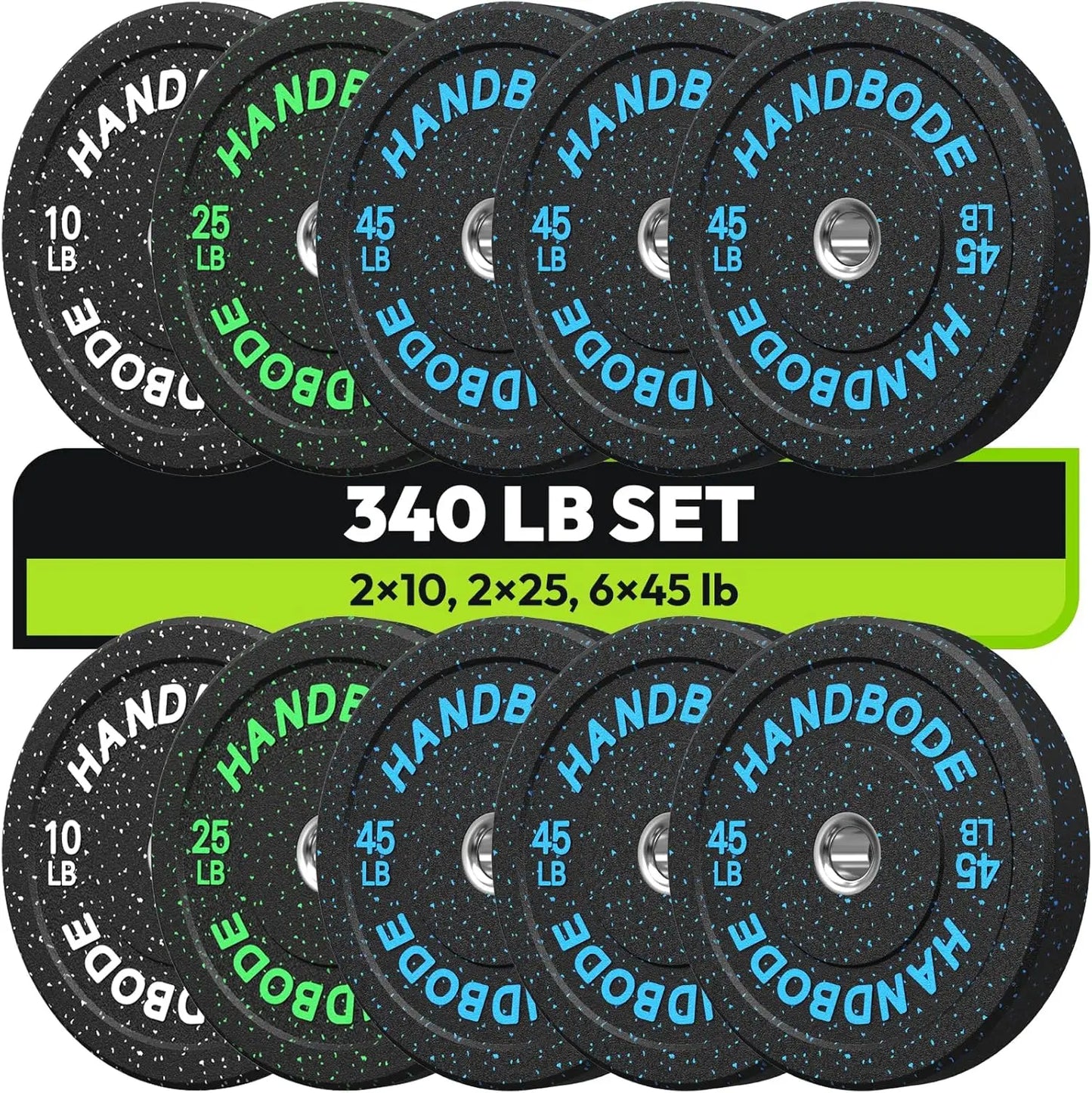 High Bounce Bumper Weight Plate
