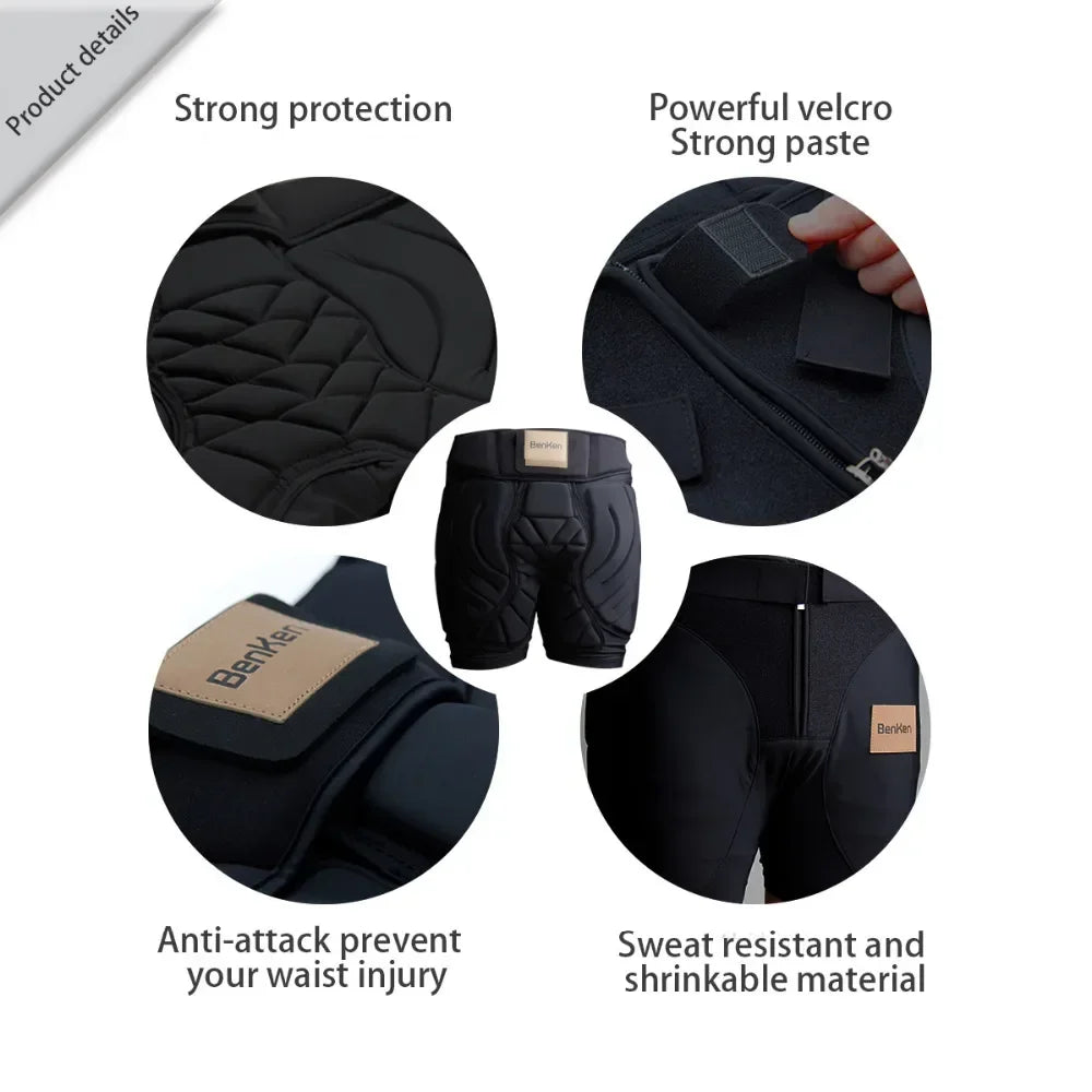 Snowboarding Impact Shorts Hip Protector