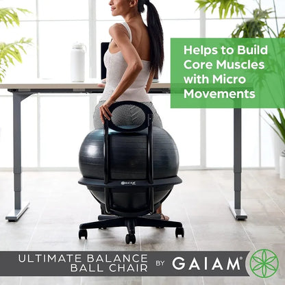 Ultimate Balance Ball Ergonomic Chair