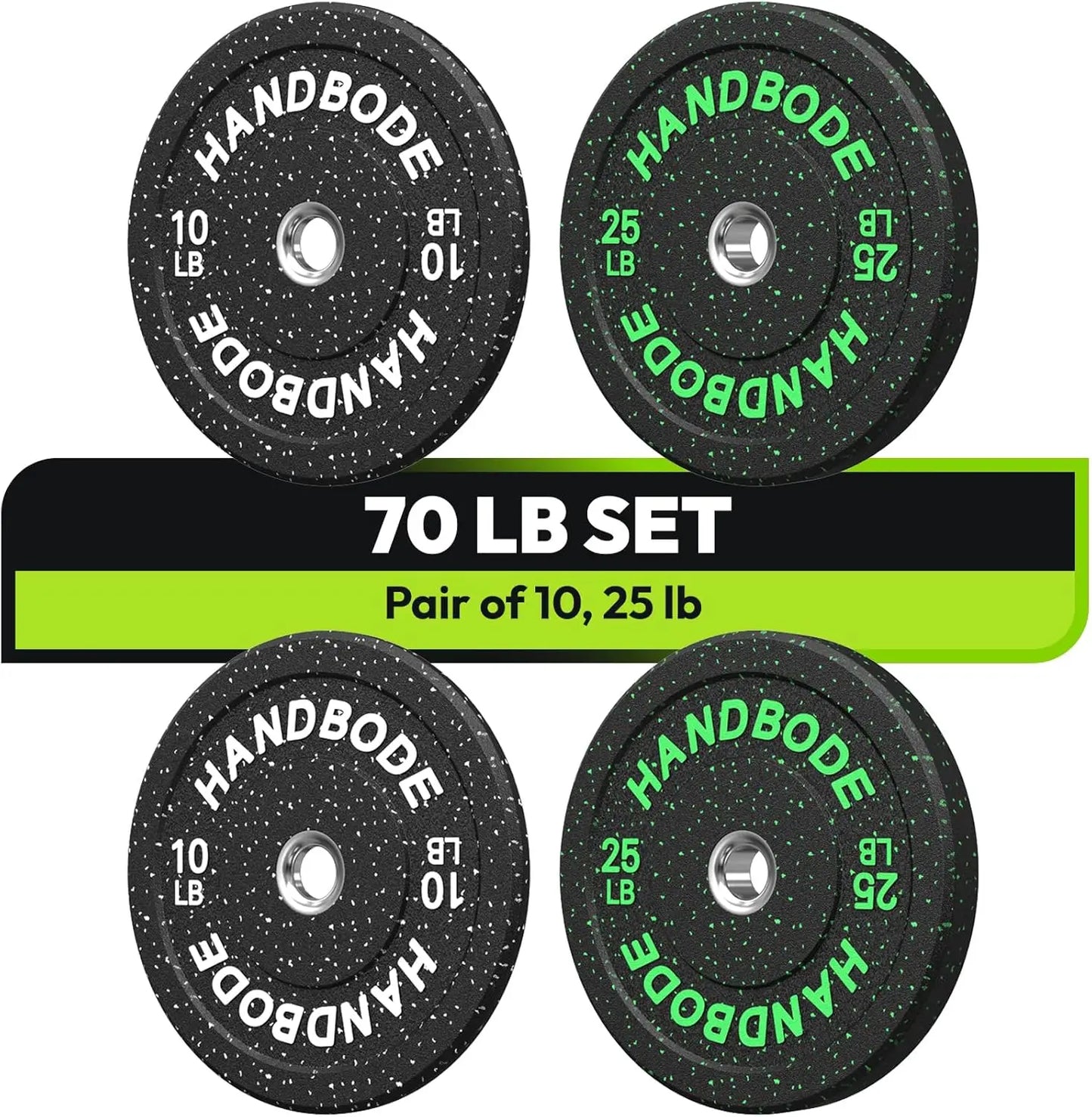 High Bounce Bumper Weight Plate