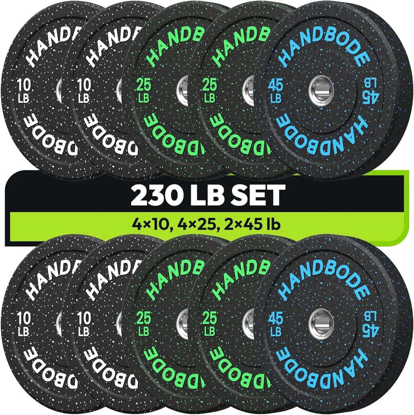 High Bounce Bumper Weight Plate