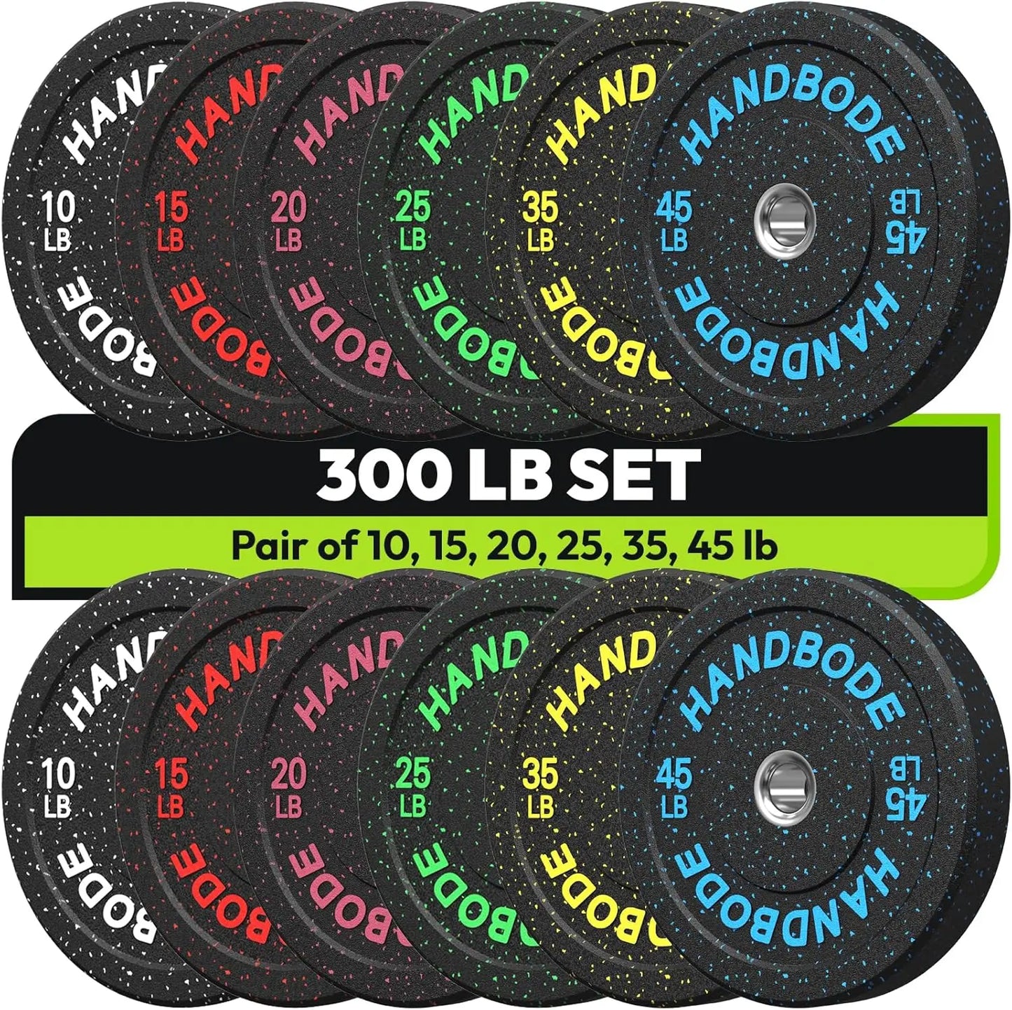 High Bounce Bumper Weight Plate