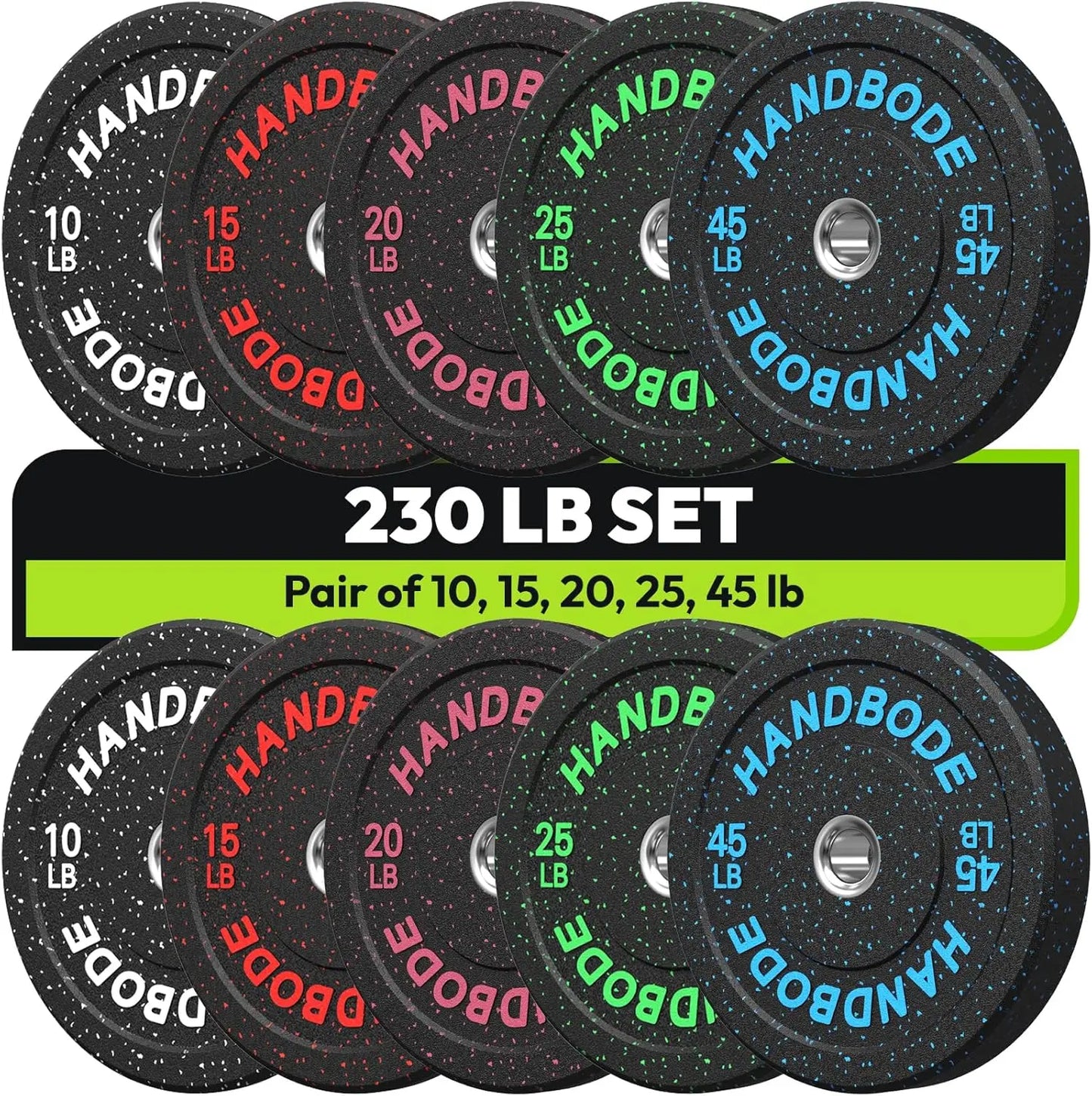 High Bounce Bumper Weight Plate