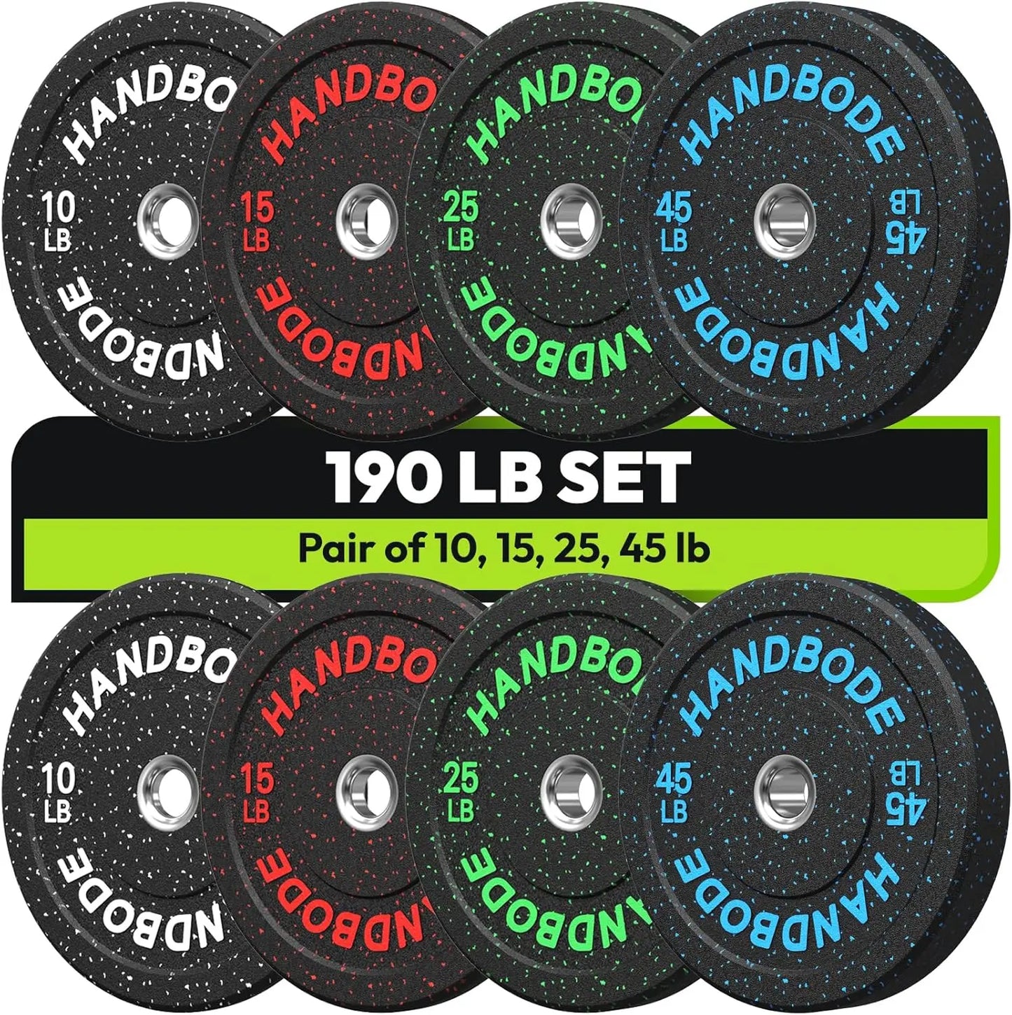 High Bounce Bumper Weight Plate