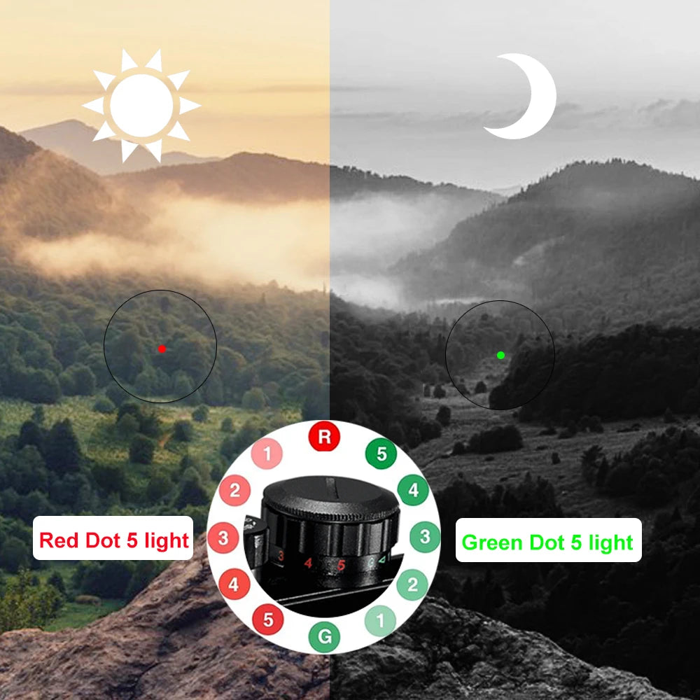 Red Dot Sight Green Red Dot Sight Illuminater
