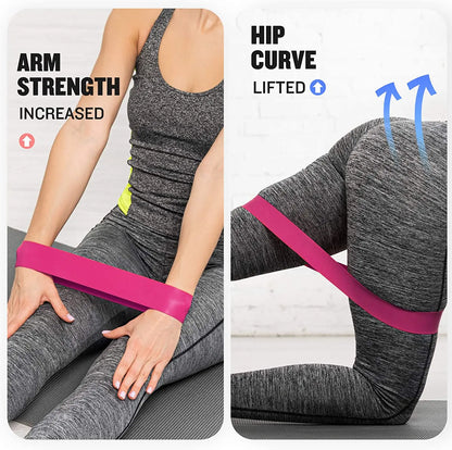 5pcs Fitness Resistance Bands Set